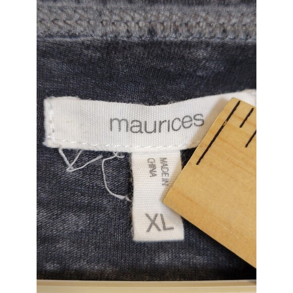 Y2K Style Semi Sheer Burnout Long Tank Top Womens XL Indie Festival By Maurices - Picture 11 of 13